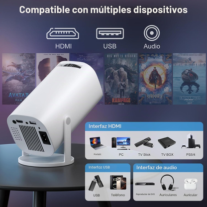 VALEXNOR™ Proyector Inteligente Portátil