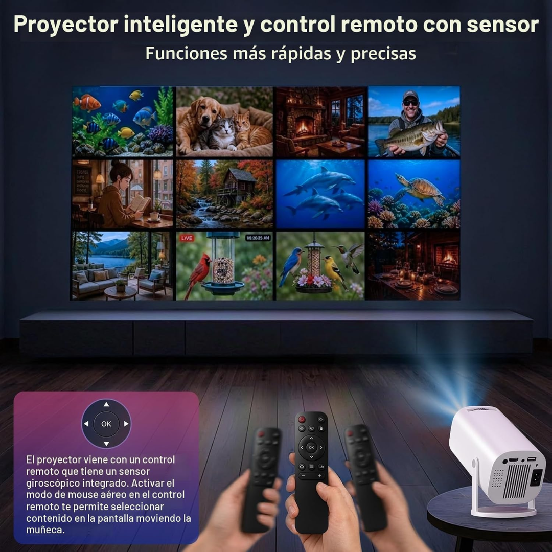 VALEXNOR™ Proyector Inteligente Portátil